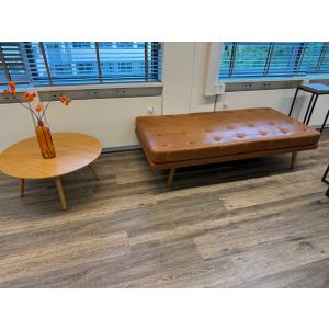Leren bank met tafeltje (bank068)