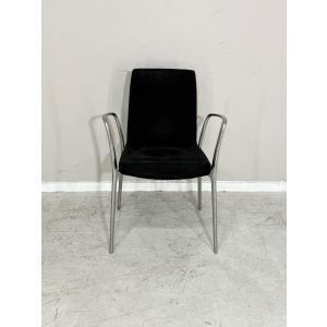 Wellrade vergaderstoel zwart (vs723)