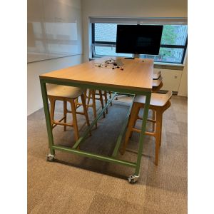 Welltrade hoge vergader/kantinetafel (vt073)