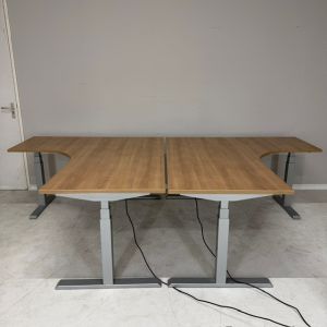 Welltrade Elektrisch Zit/Sta Wingbureau (bu488)