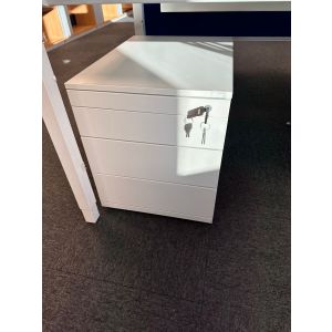 Rolblok Wit 4 lades (rb401)