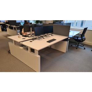 Vepa elektrisch verstelbare zit/sta duo werkplek (bu1080)