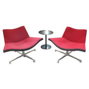 Deberenn Design Lip Stoel, set 2 stoelen + tafel (desg1001)