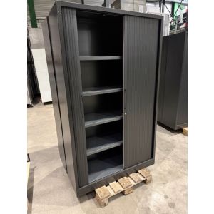 Zwarte garage kast (jakg01)