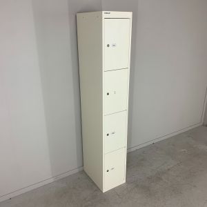 Bisley Basic BS4 Lockerkast Krijtwit Modulair (lock106)