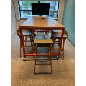 Welltrade hoge vergader/kantine tafel (vt076)