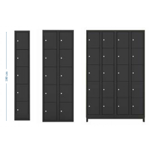 Darkline lockers 40 cm breed (lock114)