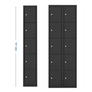 Darkline lockers 40 cm breed (lock114)