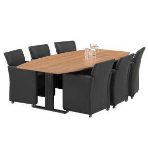 Tonvormige Vergadertafel 240 x 120 cm (vtni846)