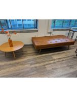 Leren bank met tafeltje (bank068)