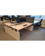 Vepa elektrisch verstelbare zit/sta duo werkplek (bu1080)