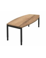 Tonvormige Vergadertafel 240 x 120 cm (vtni847)